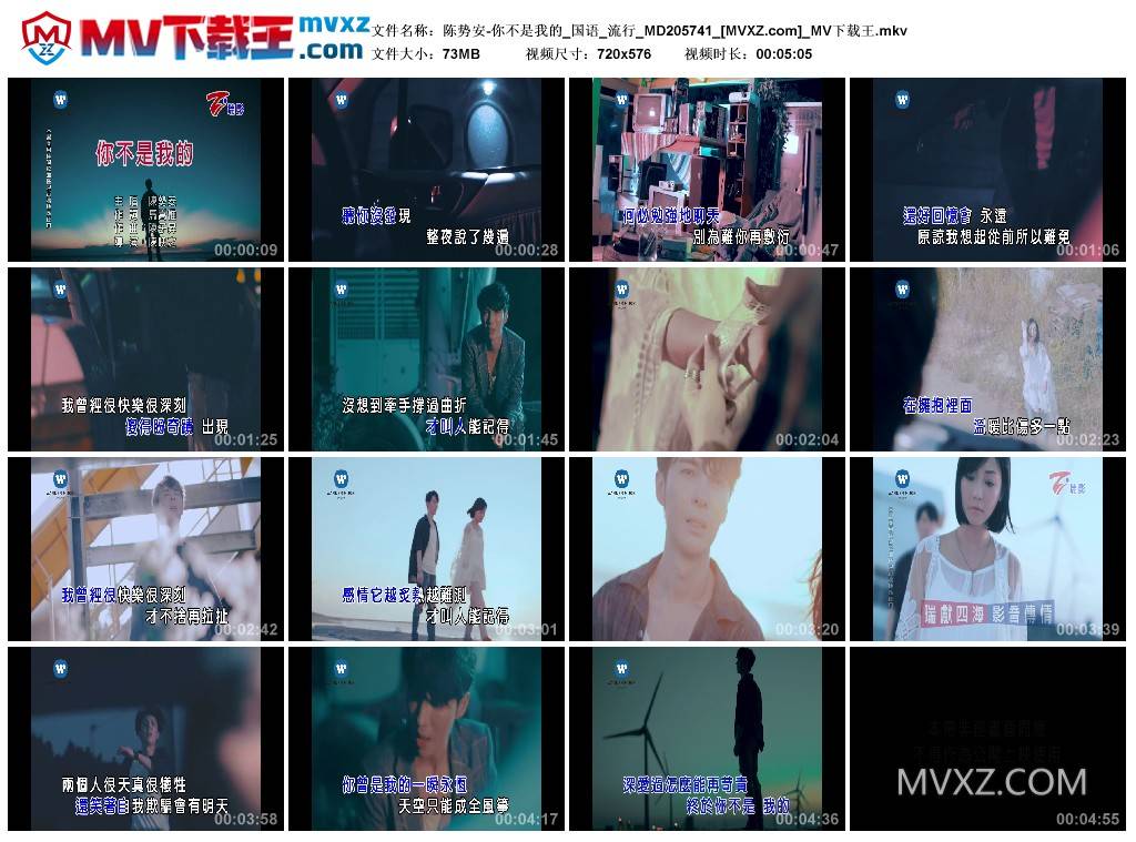 陈势安-你不是我的_国语_流行_MD205741